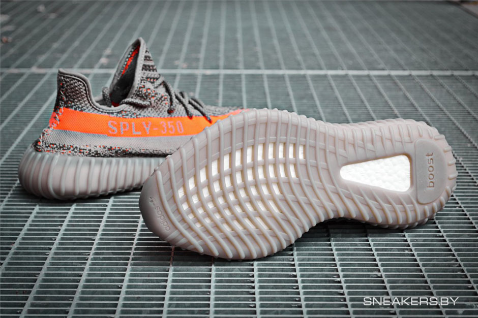 adidas Yeezy Boost 350 V2 Beluga Solar Red Details | SneakerNews.com