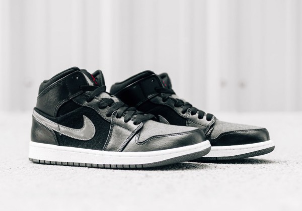 Air Jordan 1 Mid Winter Black Dark Grey | SneakerNews.com