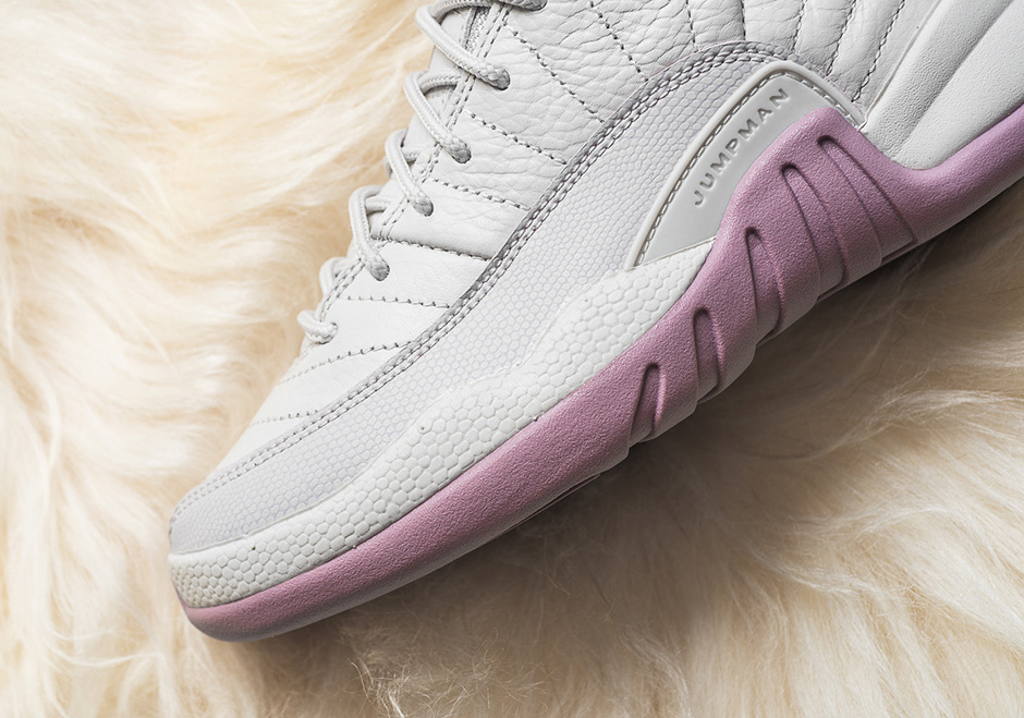 light pink jordan 12