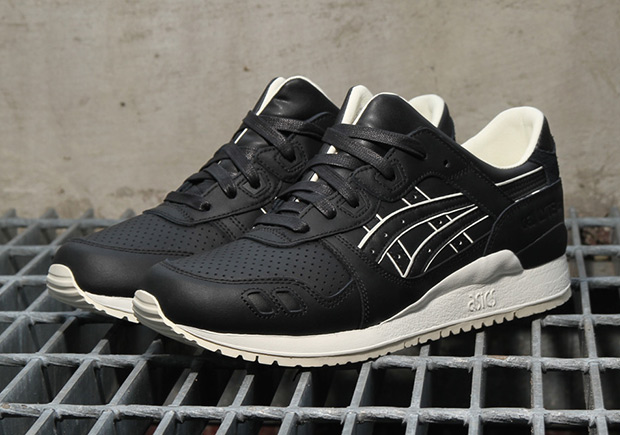 asics gel lyte iii leather black