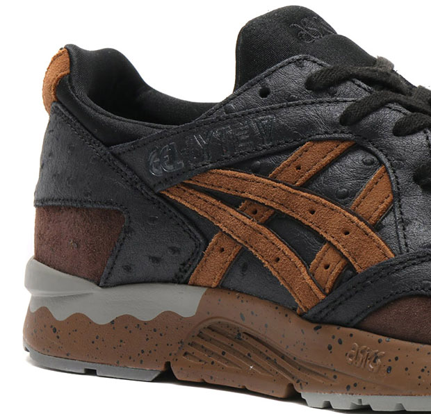 asic leather shoes