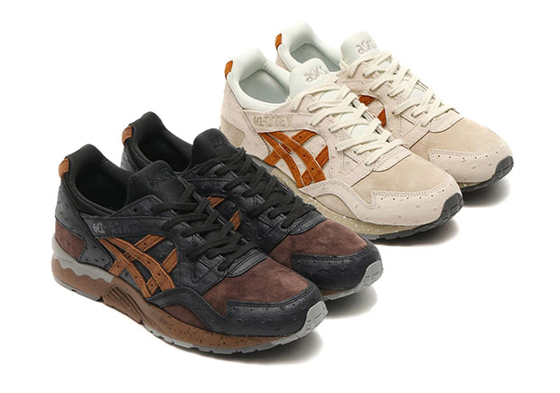 Ostrich Leather Blends With The ASICS GEL-Lyte V