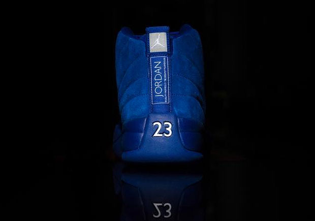 Air Jordan 12 Deep Royal Blue Closer Look