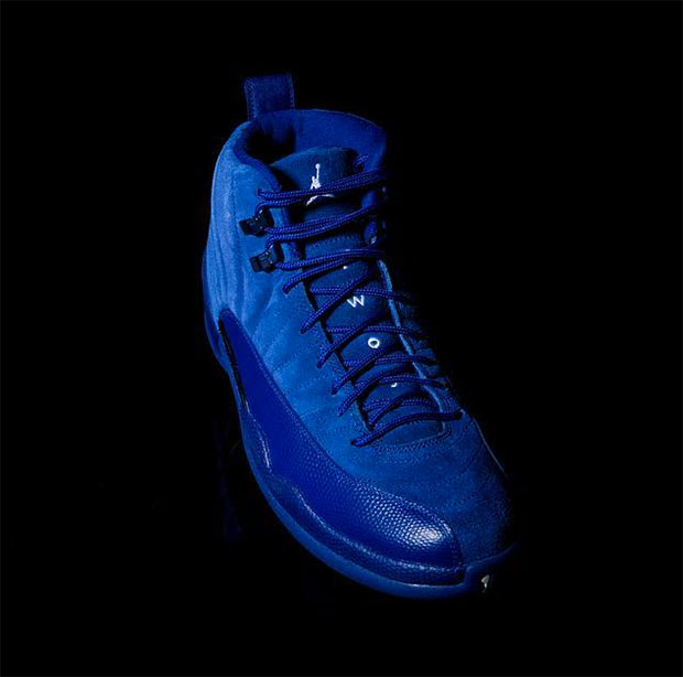 Jordan 12 Deep Royal Blue Suede 3