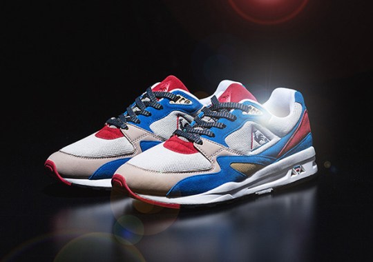Kicks Lab Honors The French Tri-Color With Le Coq Sportif Collaboration