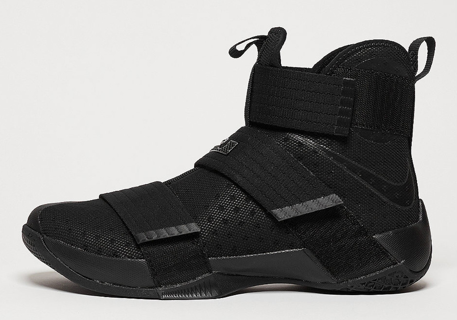 Nike LeBron Soldier 10 Triple Black 844374-001 SneakerNews.com