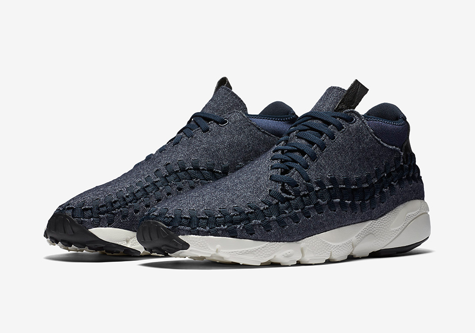 nike footscape woven chukka black