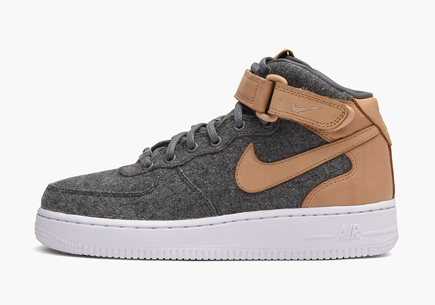 Wool And Leather Hit The Nike Air Force 1 For Fall