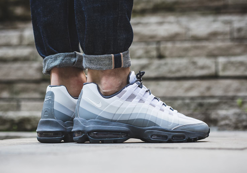 Nike Air Max 95 Ultra Ns Grey Black White 1