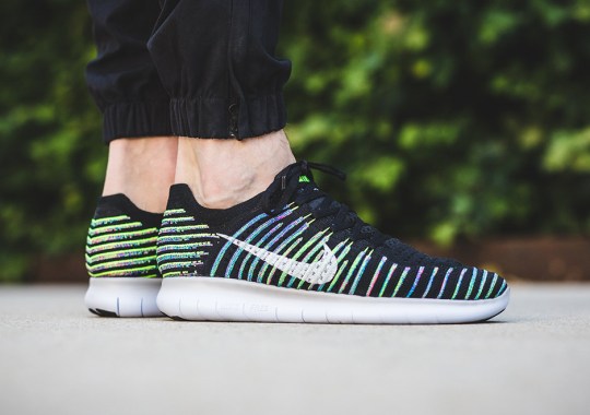 The Nike Free Run Flyknit Gets Multicolor Stripes