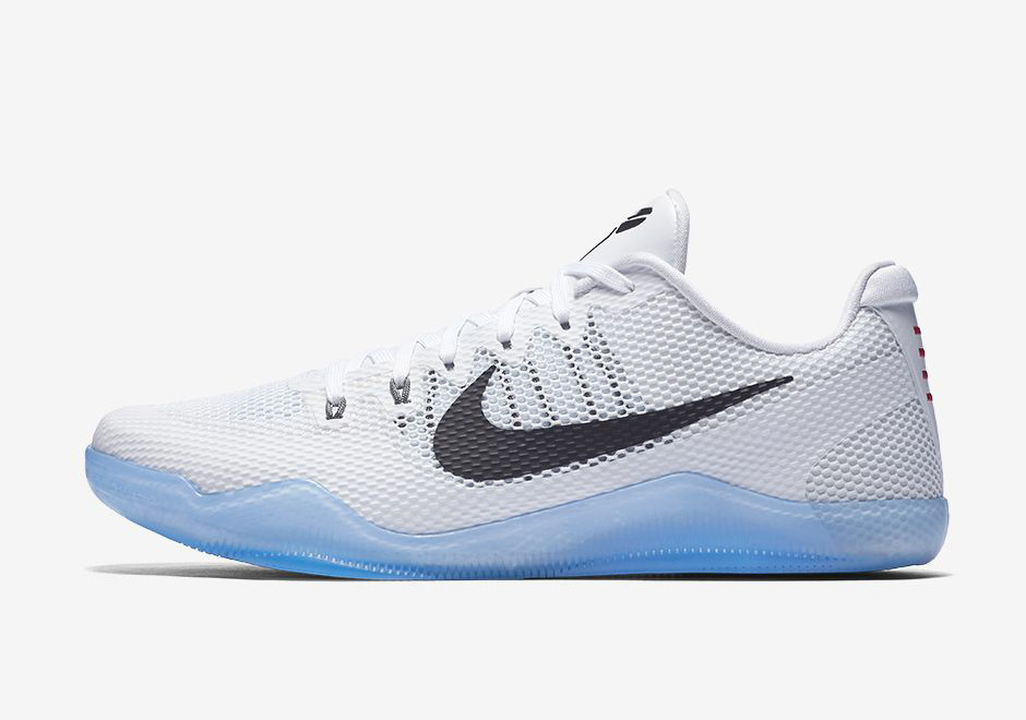 Nike Kobe 11 Em White Cool Grey Black 