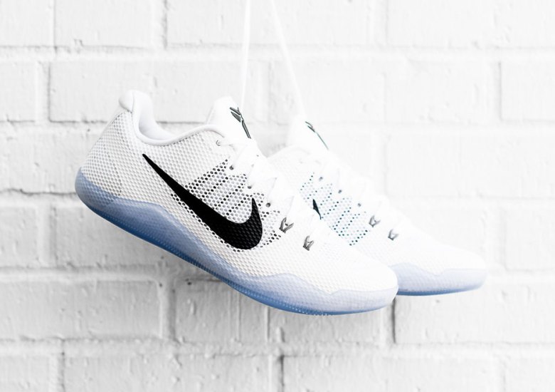 Nike Kobe 11 White Black Clear Sole 836183-100 Release Info |  Sneakernews.Com