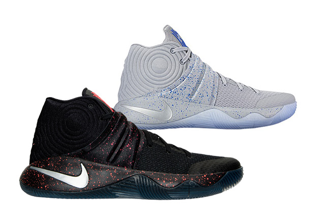 kyrie 2 black and blue