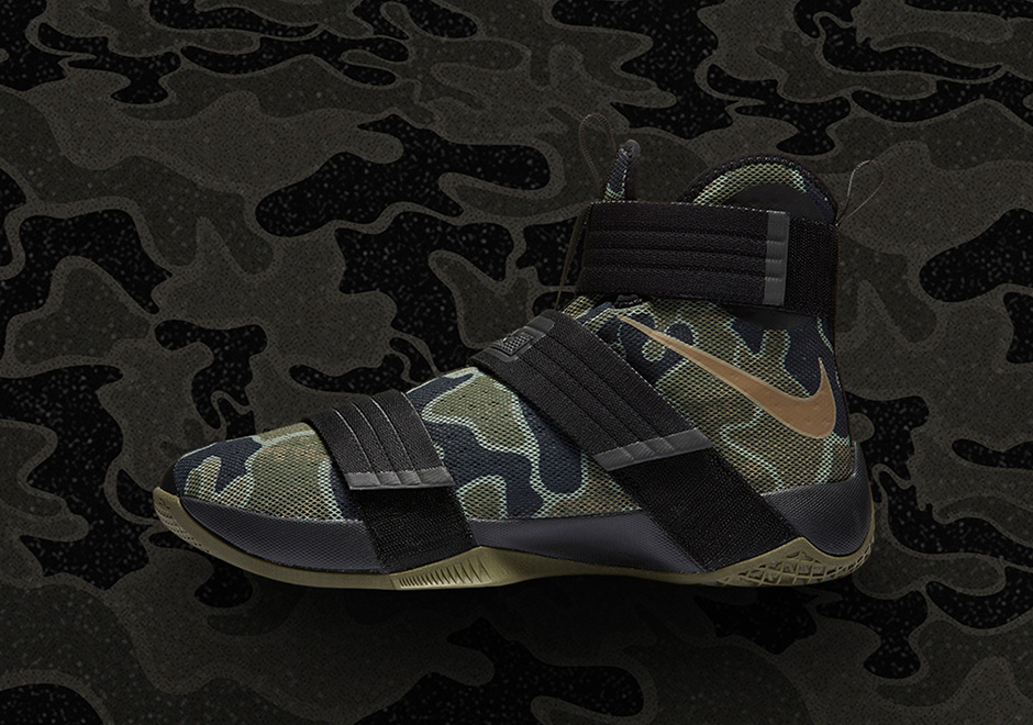Nike LeBron Soldier 10 Camo 844378-022 