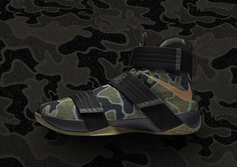 The Nike LeBron Soldier 10 “Camo” Drops This Saturday