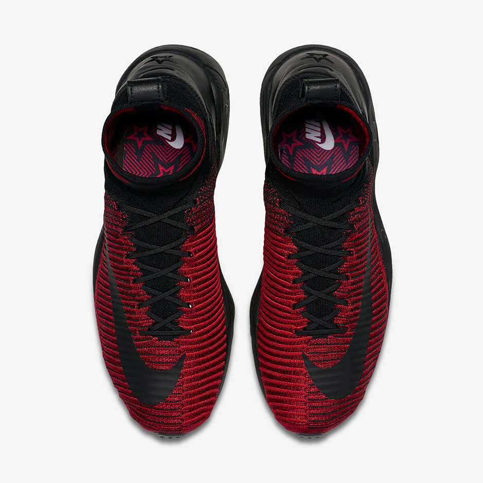 Nike Mercurial Flyknit Ix University Red Black 4