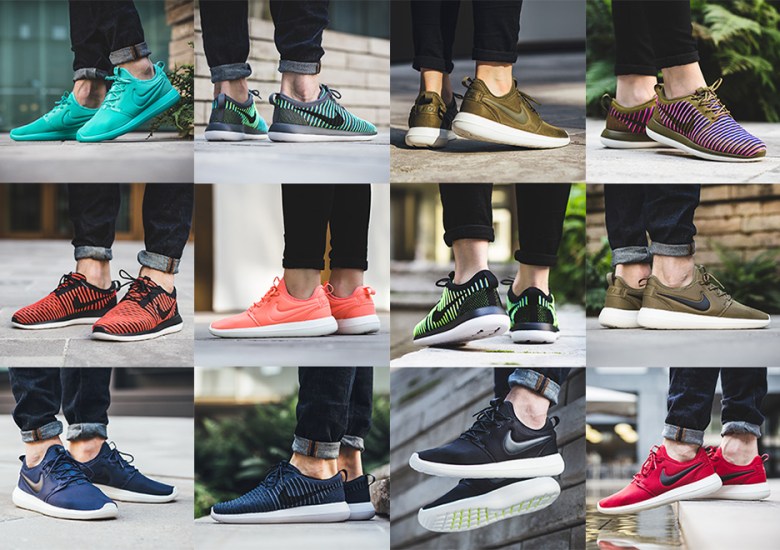 On-Foot Gallery Of 12 Different Nike Roshe Two Releases
