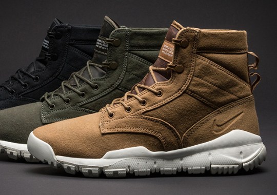 The Nike SFB 6″ Canvas Boot Releases In Three New Fall Colorways