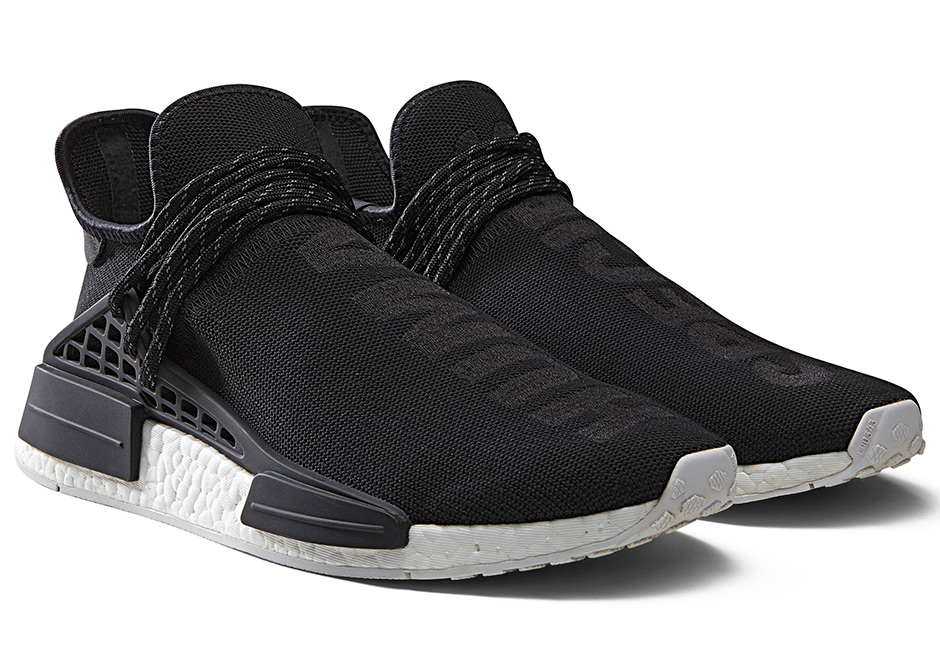 Pharrell Adidas Hu Collection Black 1