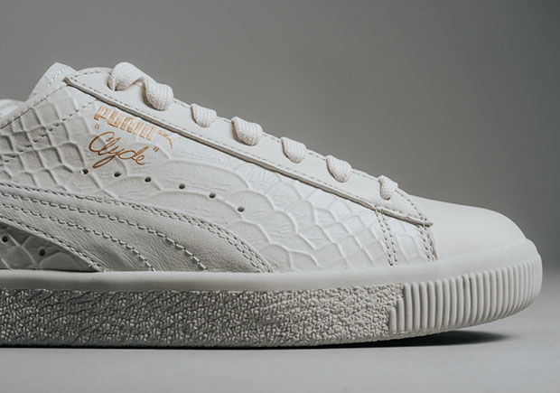 puma clyde white leather