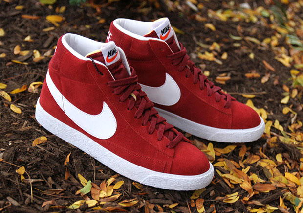 Nike Blazer Mid Premium “Team Red” In Stores Now