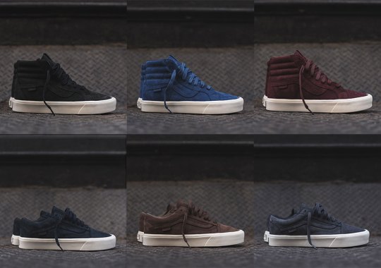 Six Tonal Colorways Of The Vans Vault SK8-Hi Lite and Old Skool Lite Are Available Now