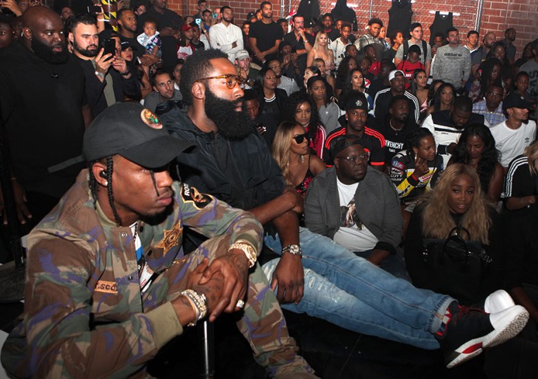 Travis Scott, Young Thug and More Help Debut the adidas Harden Vol. 1 in Houston