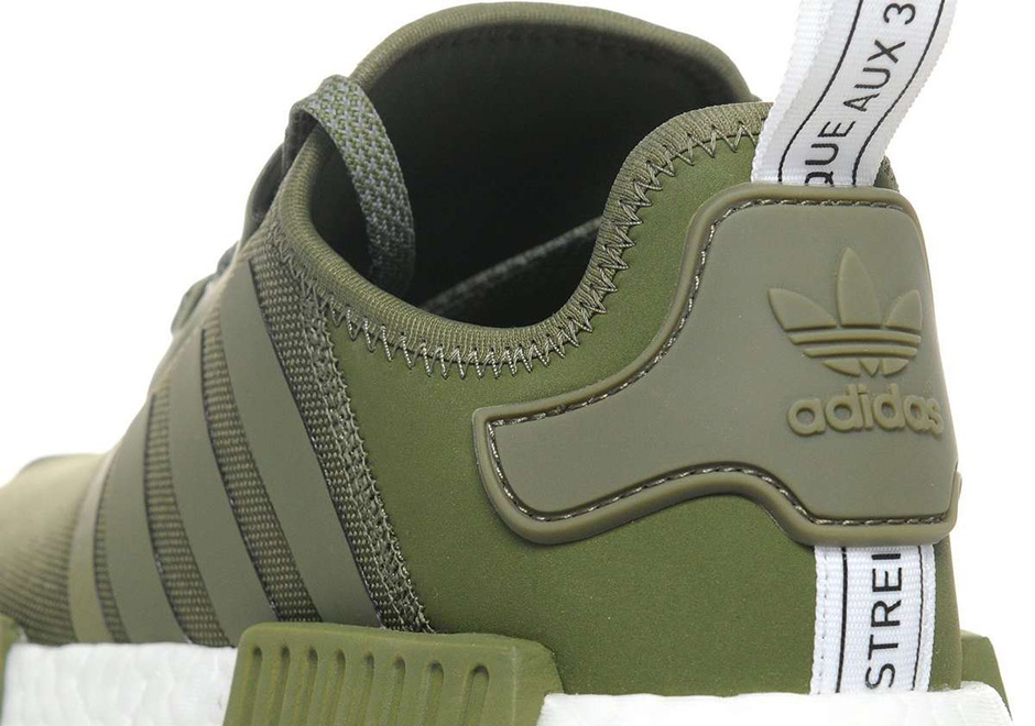 nmd adidas womens olive green