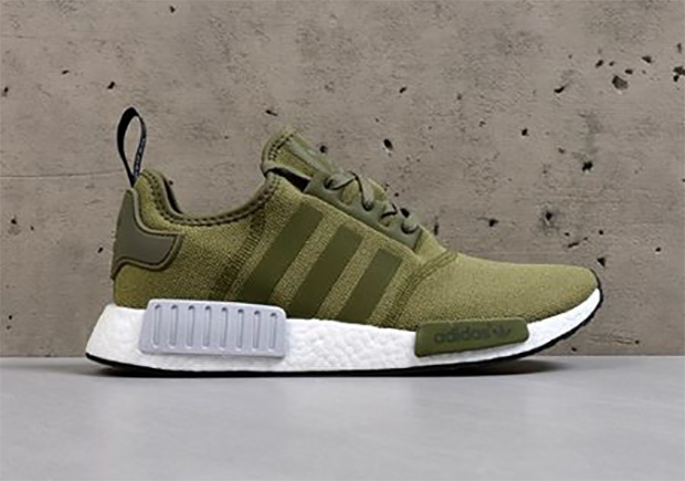 Adidas Nmd R1 Olive Foot Locker Exclusive Available