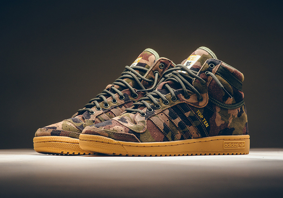 adidas Top Ten Hi Camo Available 