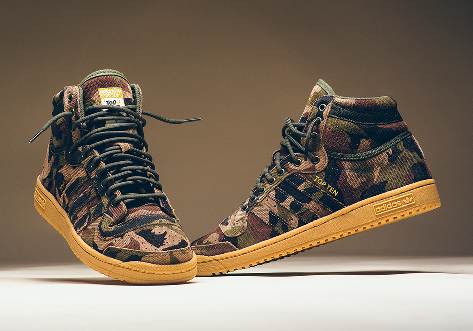 adidas Top Ten Hi Camo Available 