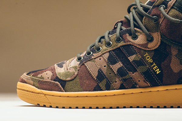 adidas Top Ten Hi Camo Available | SneakerNews.com