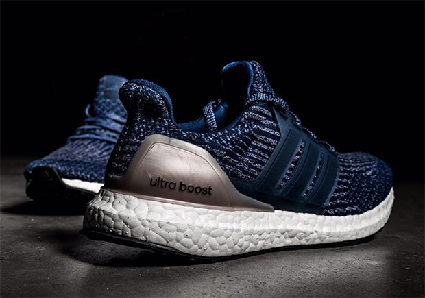 adidas Ultra Boost 3.0 In Blue And Silver