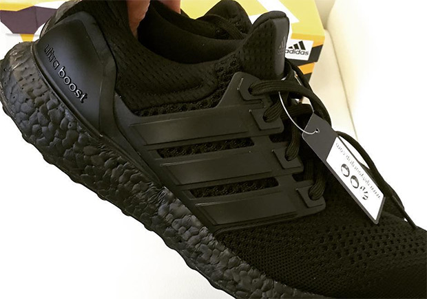 Jon Wexler Provides A Sneak Peek Of The adidas Ultra Boost "Triple Black"