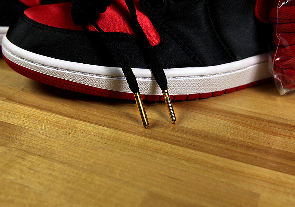 Air Jordan 1 Satin Bred Banned Detailed Look Sneaker News 11