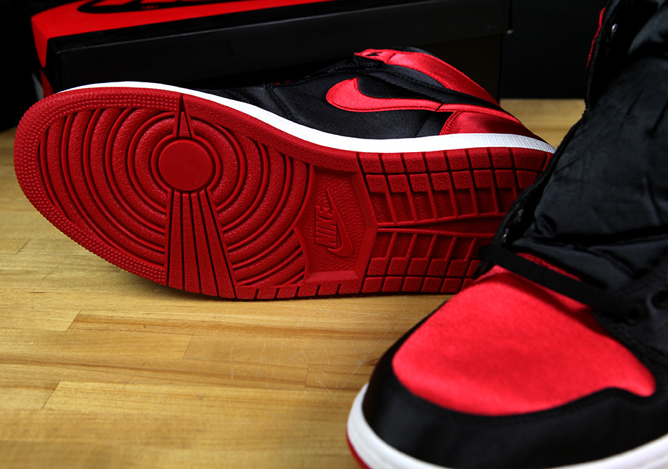Air Jordan 1 Satin Bred Banned Detailed Look Sneaker News 14
