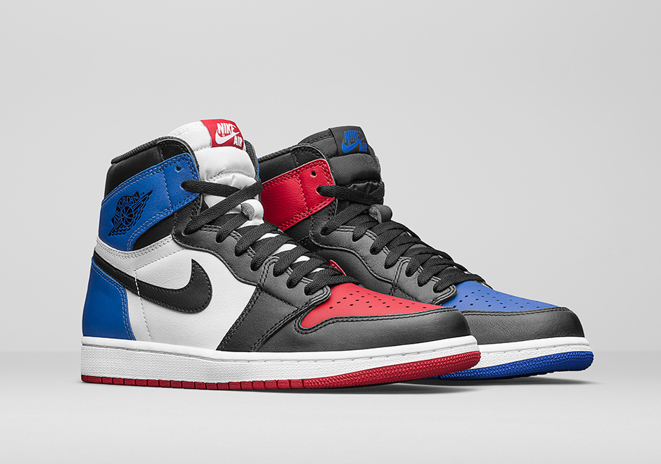 tri color jordan 1