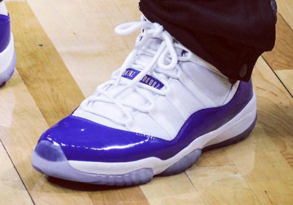 Chris Paul Wears Air Jordan 11 Clippers PE | SneakerNews.com