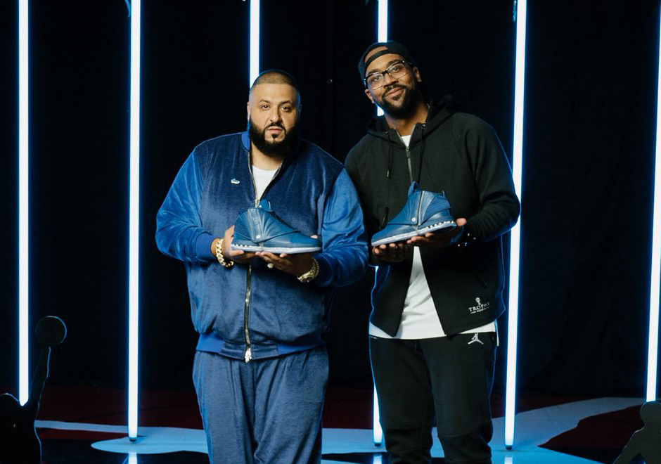 Trophy Room And DJ Khaled Officially Unveil The Air Jordan 16 "French Blue"