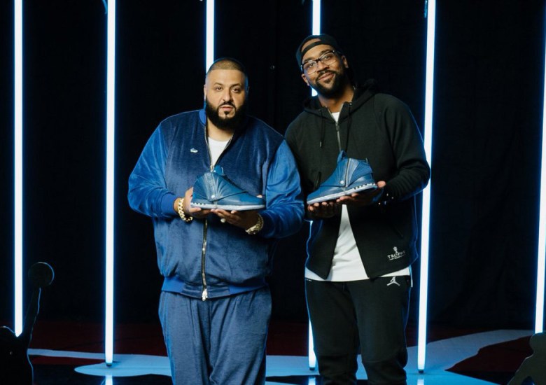 Trophy Room And DJ Khaled Officially Unveil The Air Jordan 16 “French Blue”