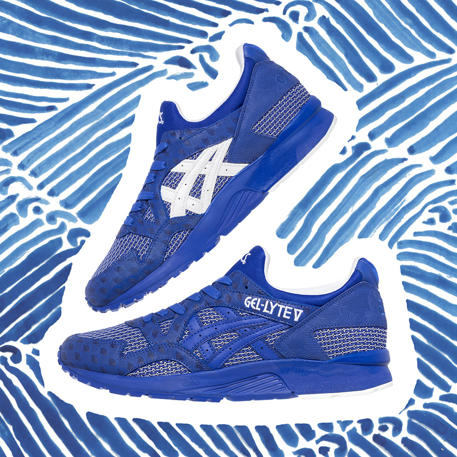 colette ASICS GEL Lyte V Yukata Blue White SneakerNews