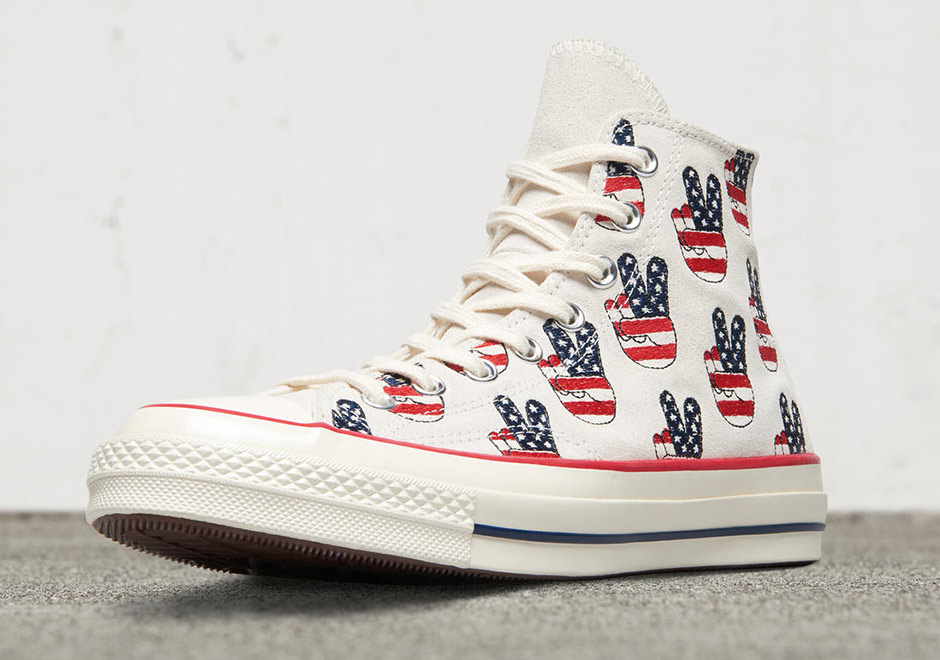 Converse Chuck Taylor All Star Election Day Peace Signs 2