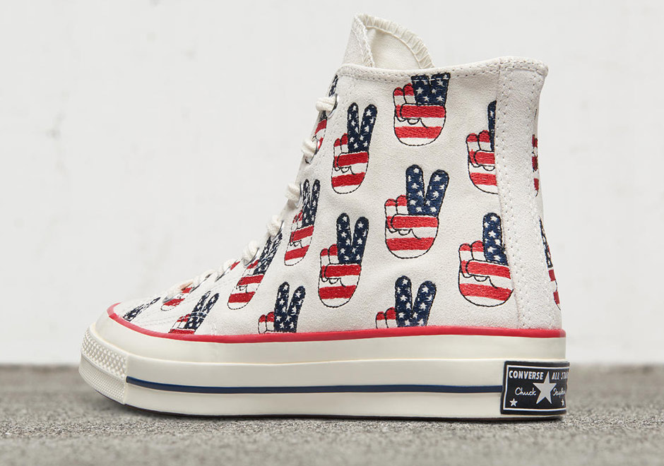 Converse Chuck Taylor All Star Election Day Peace Signs 3