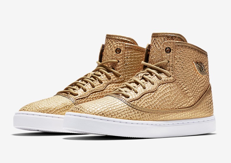 The Jordan Shoe Inspired By MJ’s Daughter Goes Metallic Gold