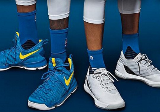 KD And Steph Curry And Their Signature Shoes On Latest SLAM Cover