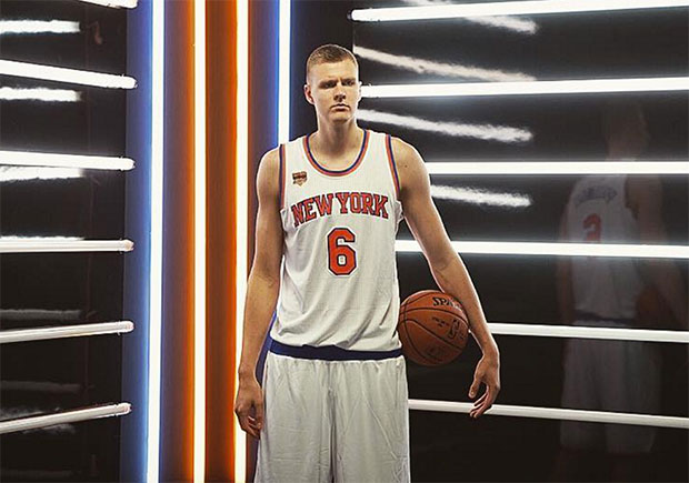 adidas, Other, Kristaps Porzingis New York Knicks Jersey
