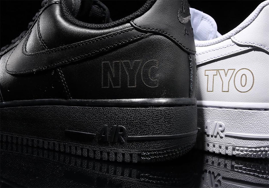 Nike Made Limited "NYC" and "TOKYO" Air Force 1s For atmoscon
