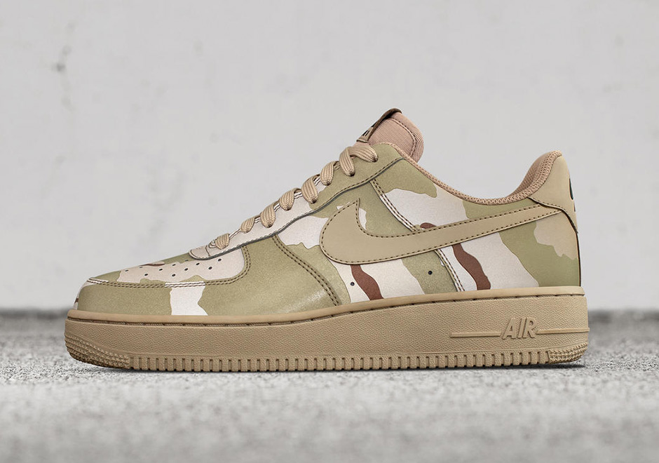 air force 1 reflective desert camo