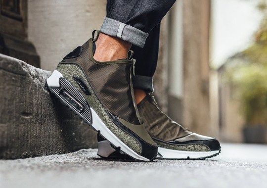 The Nike Air Max 90 Utility Appears In Olive