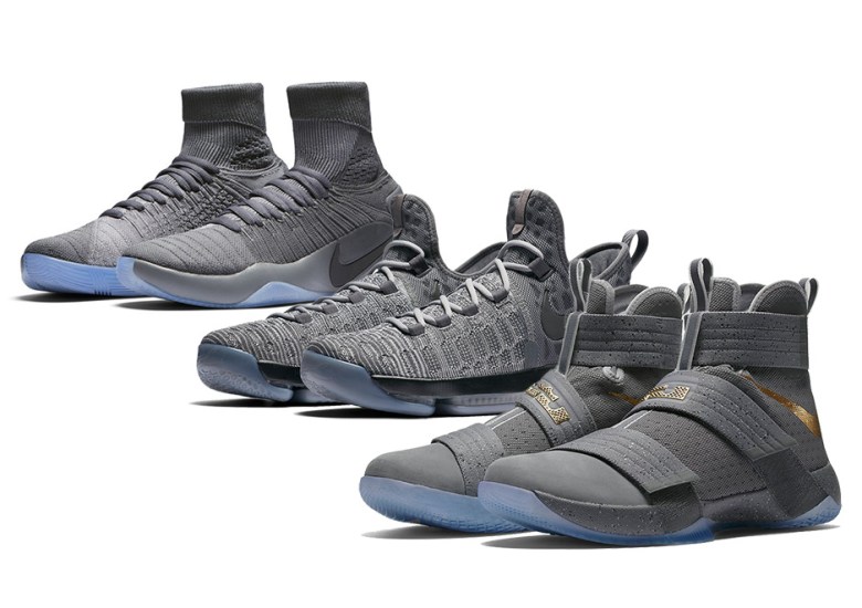 Nike Basketball Kicks Off New NBA Season With “Battle Grey” Collection